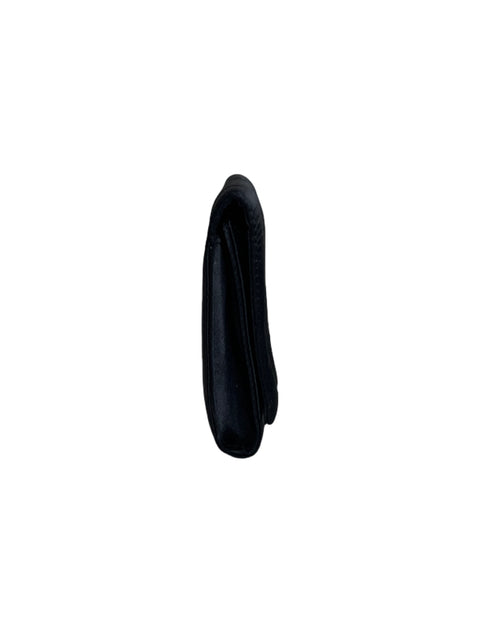 Clutch Style&Co Satinado Negro-Talla S