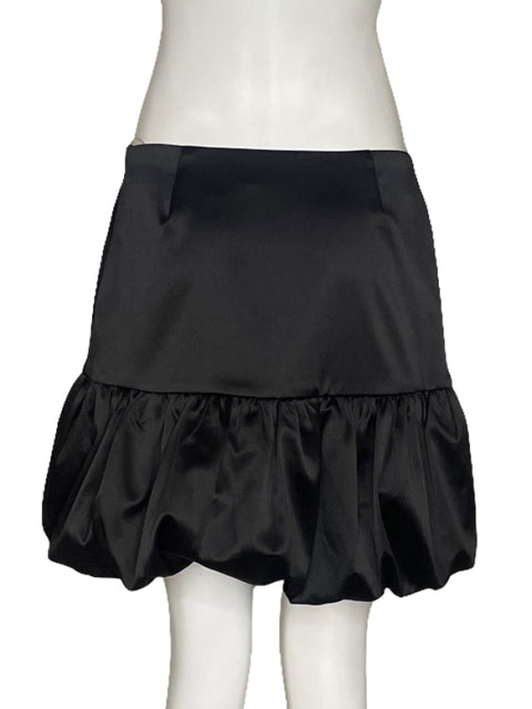 Falda Aqua Bombache Negro-Talla M