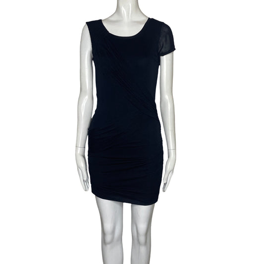 Vestido BCBG Sin Manga Negro-Talla XXS