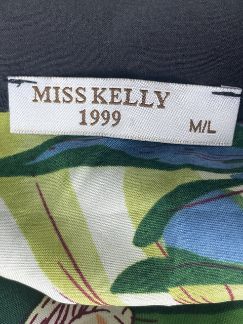 Cardigan Miss Kelly Palmeras Verde- Talla M/L
