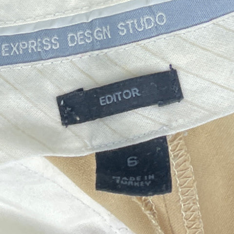 Pantalón Express Recto Beige - Talla 6