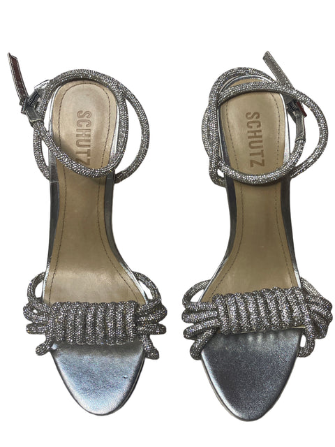 Calzado Schutz Jewell Plateado-Talla 39