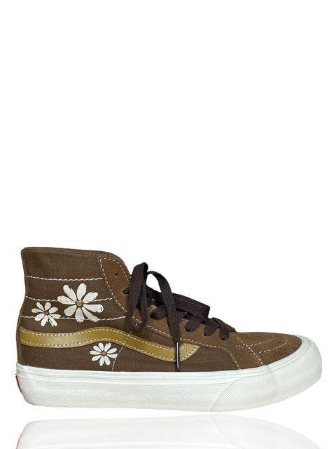 Calzado Vans Floral Painted Marron-Talla 5.5