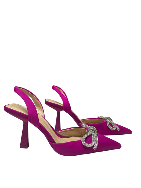 Calzado Zara Destalonado Fucsia-Talla 38