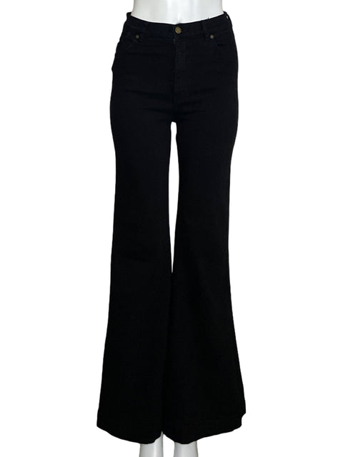 Pantalón Rolla's High Rise Flare Negro-Talla 27
