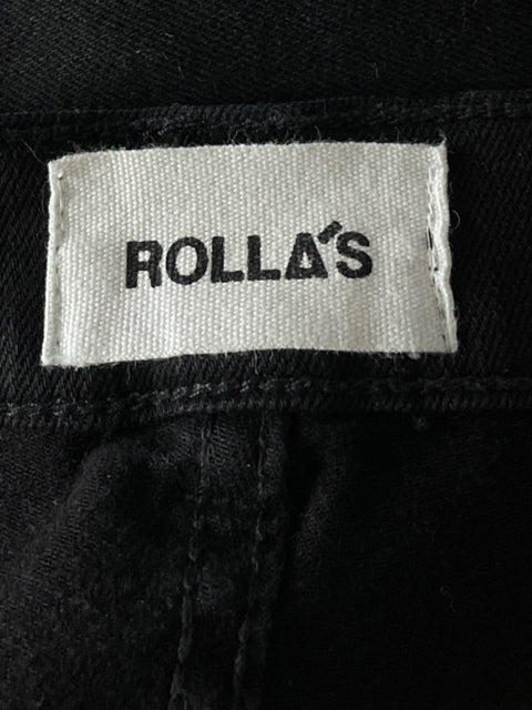 Pantalón Rolla's High Rise Flare Negro-Talla 27