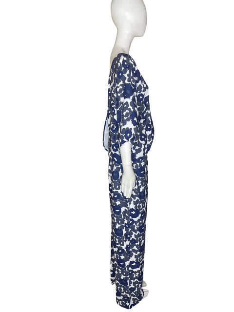 Set Samar Zarzour Cuello V Azul- Talla L