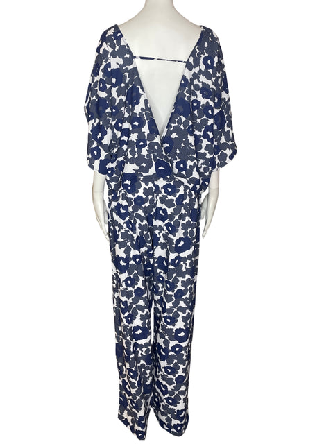 Set Samar Zarzour Cuello V Azul- Talla L