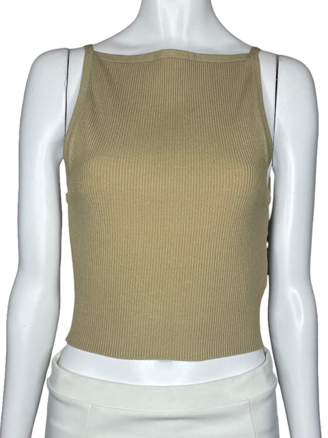 Top & Other Stories Acanalado Beige-Talla S
