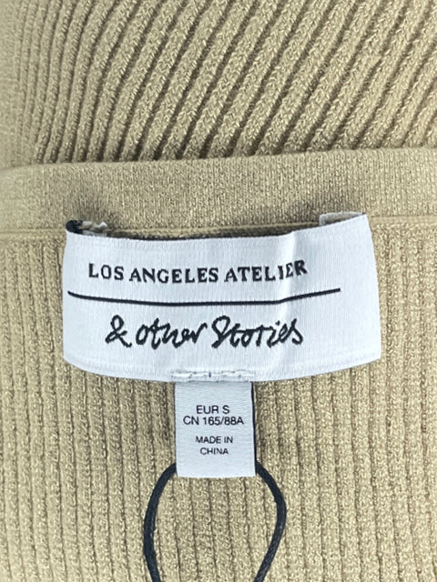 Top & Other Stories Acanalado Beige-Talla S