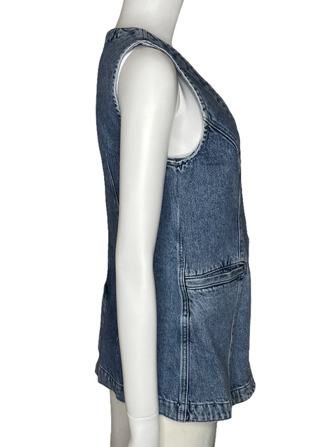 Chaleco Gap Bolsillos Azul-Talla S