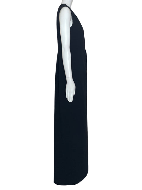 Vestido Calvin Klein One Shoulder Negro- Talla 8