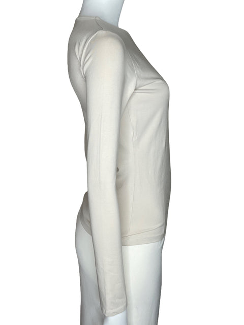 Suéter Zara Manga Larga Beige-Talla M