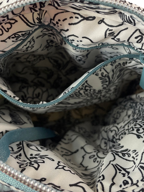 Bolso Vera Bradley Cruzado Estampado Azul- Talla S