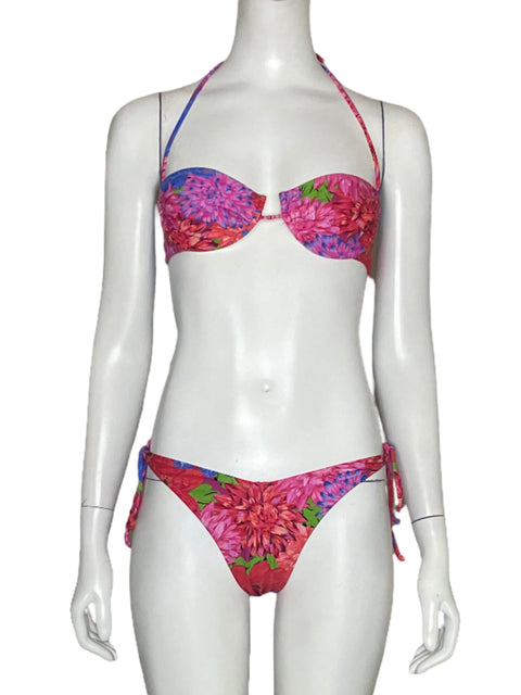 Bañador Olga Reina Floral Rojo-Talla 1