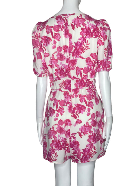 Romper Sugar+Lips Flores Cuello V Blanco-Talla S