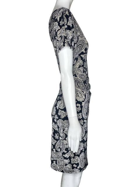Vestido Michael Kors Cadena One Shoulder Negro-Talla S
