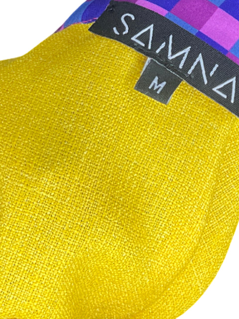 Set Samna Blazer + Pantalón Amarillo - Talla S