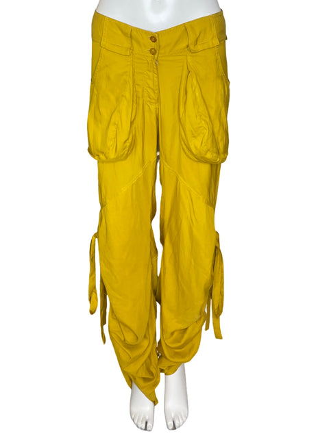 Pantalón MEV Cargo Amarillo- Talla 6