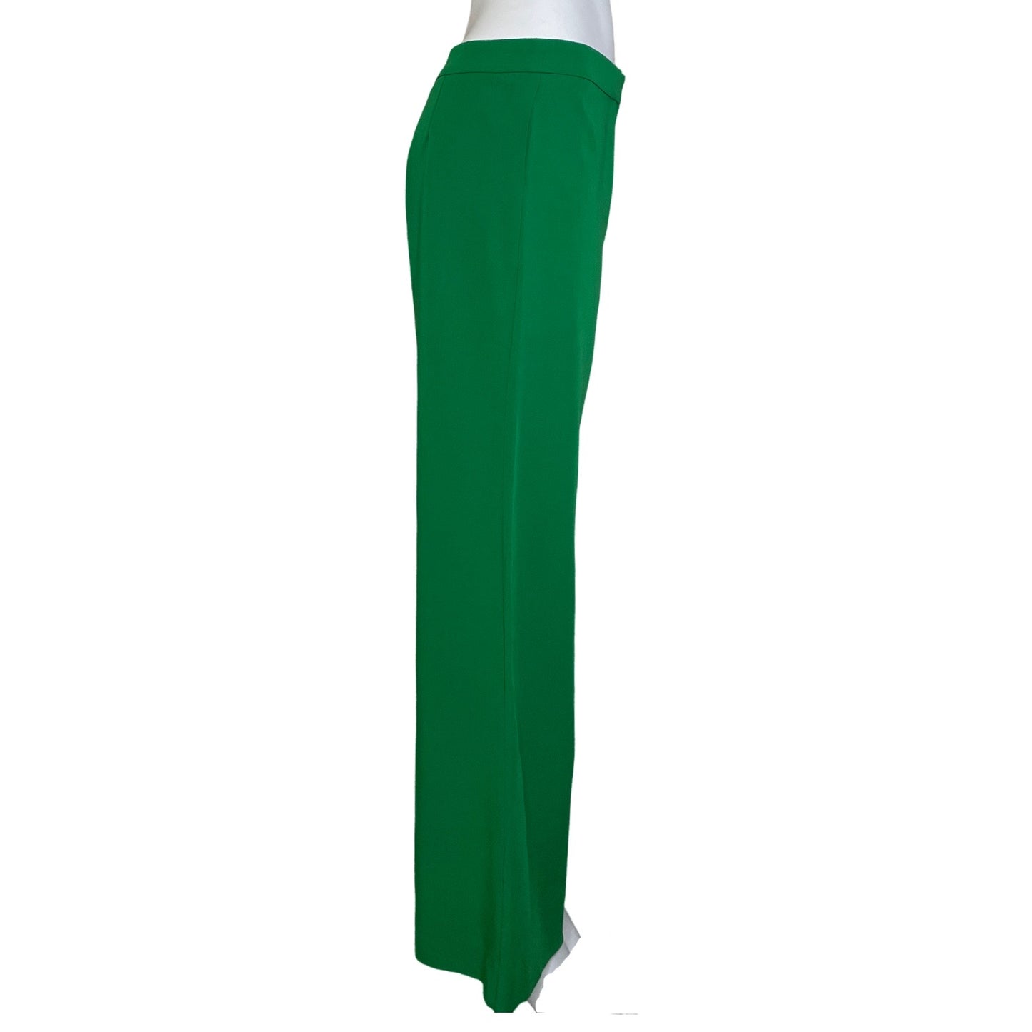 Pantalón Camila Casual Recto De Vestir Verde-Talla
 6