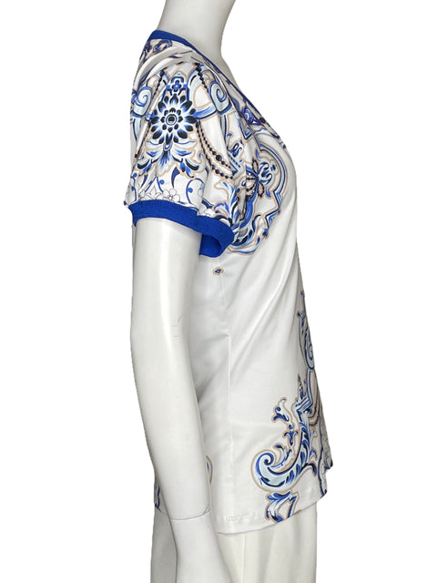 Sueter Carmen Steffens Cuello V Blanco-Talla U