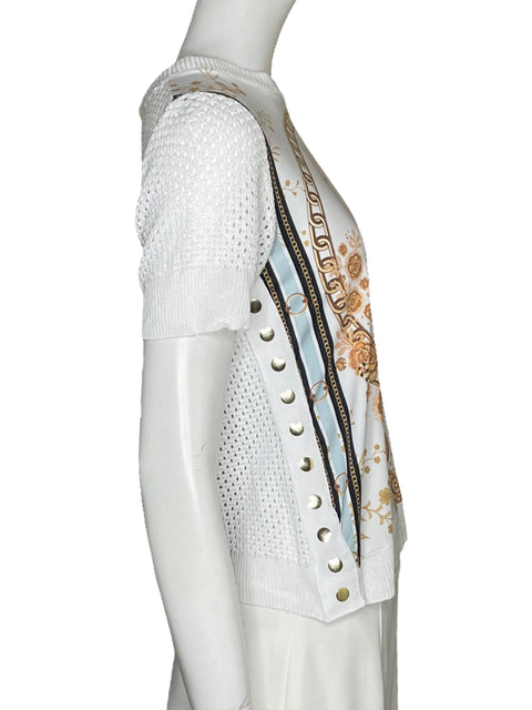 Sueter Carmen Steffens De Punto Blanco-Talla U