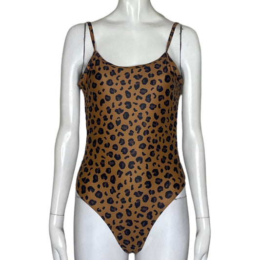 Bañador Neverfullydressed Animal Print Marron - Talla 4