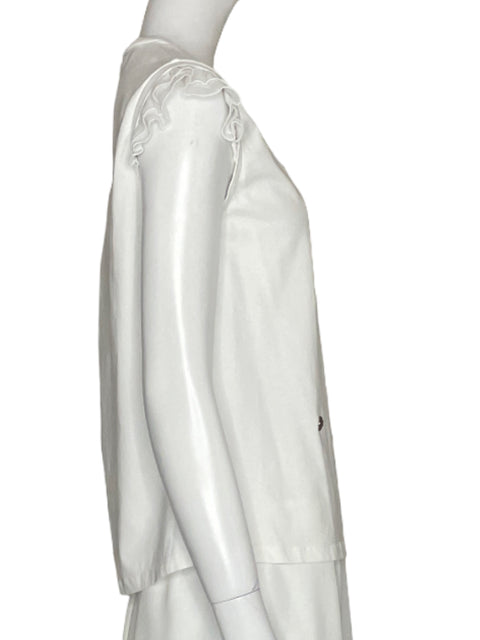 Blusa Tesoro TPS Piedras Blanco - Talla S