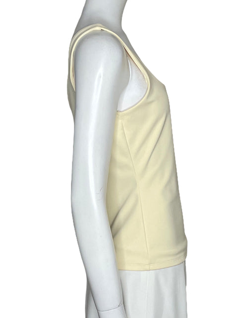 Top Guess Casual Sin Mangas Amarillo-Talla M