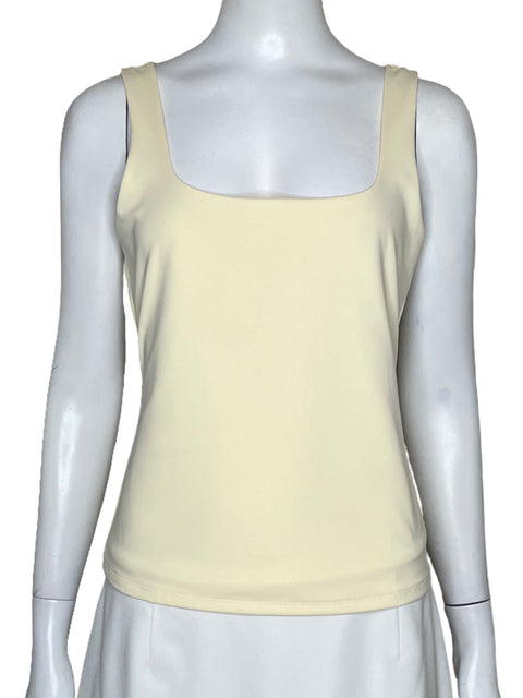 Top Guess Casual Sin Mangas Amarillo-Talla M