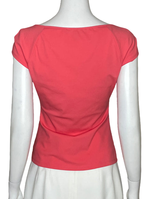 Top BCBG Stretch Rosado-Talla S