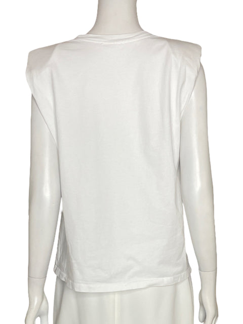 Blusa Tesoro TPS Sin Mangas Blanco - Talla S