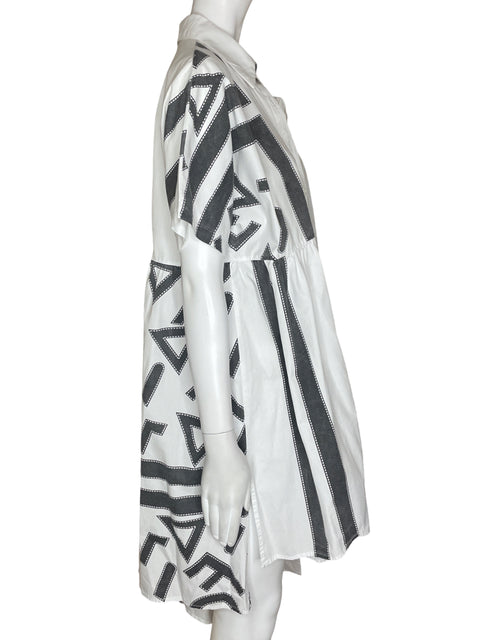 Vestido Tesoro TPS Asimetrico Blanco- Talla S