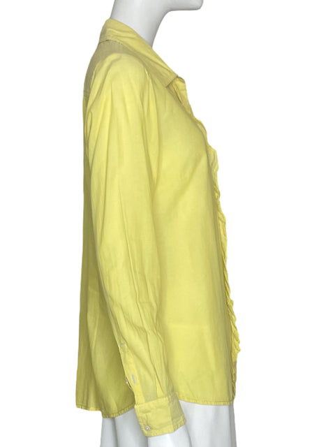 Camisa Tommy Hilfiger Flecos Amarillo - Talla M