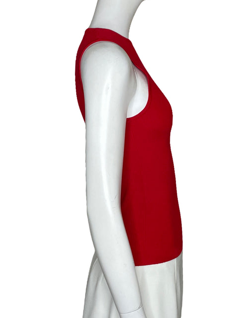 Top MNG Sin Mangas Casual Rojo-Talla S