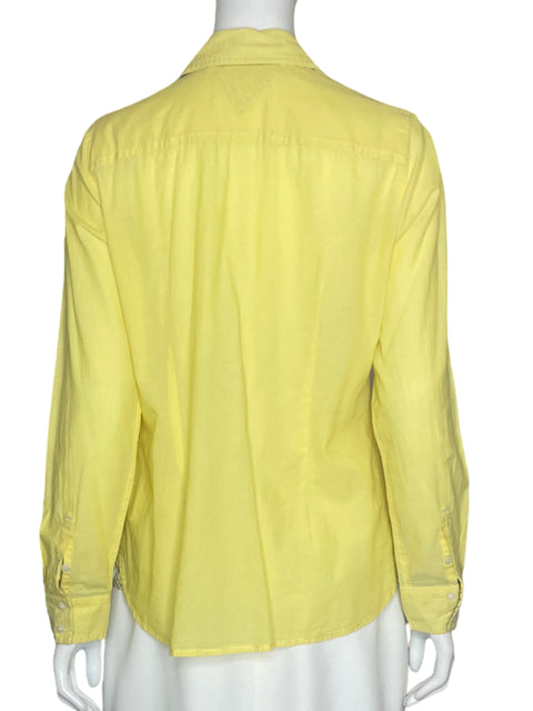 Camisa Tommy Hilfiger Flecos Amarillo - Talla M