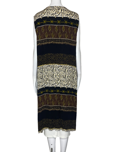 Cardigan Jessica Howard  Estampado Marron-Talla 16