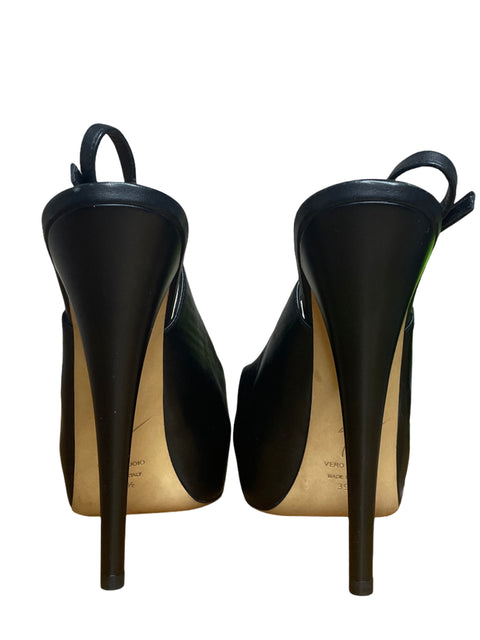 Calzado Giuseppe Zanotti Desing Destalonado Negro-Talla 39.5