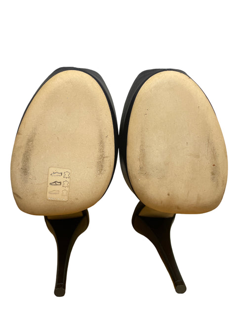 Calzado Giuseppe Zanotti Desing Destalonado Negro-Talla 39.5