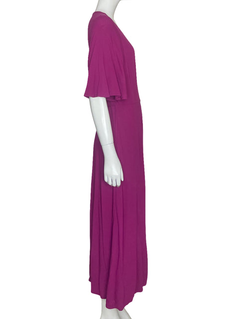 Vestido Old Navy Cruzado Morado - Talla M