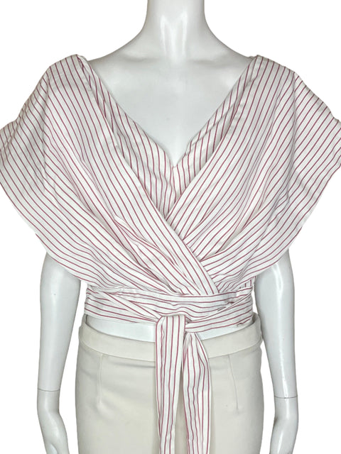 Blusa The Sang Rayas Rojo- Talla M