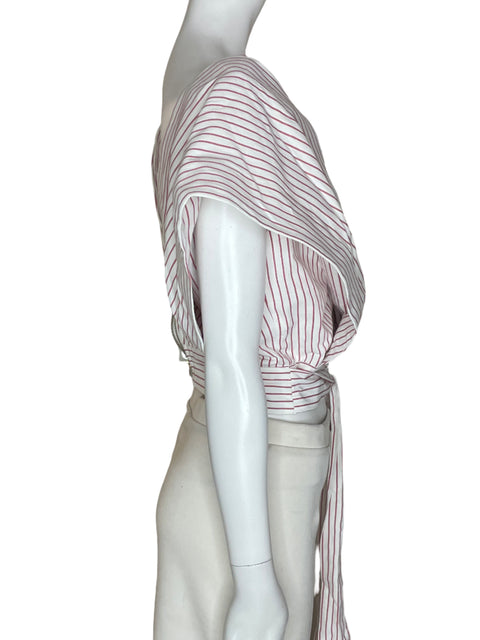 Blusa The Sang Rayas Rojo- Talla M