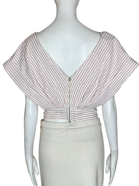 Blusa The Sang Rayas Rojo- Talla M