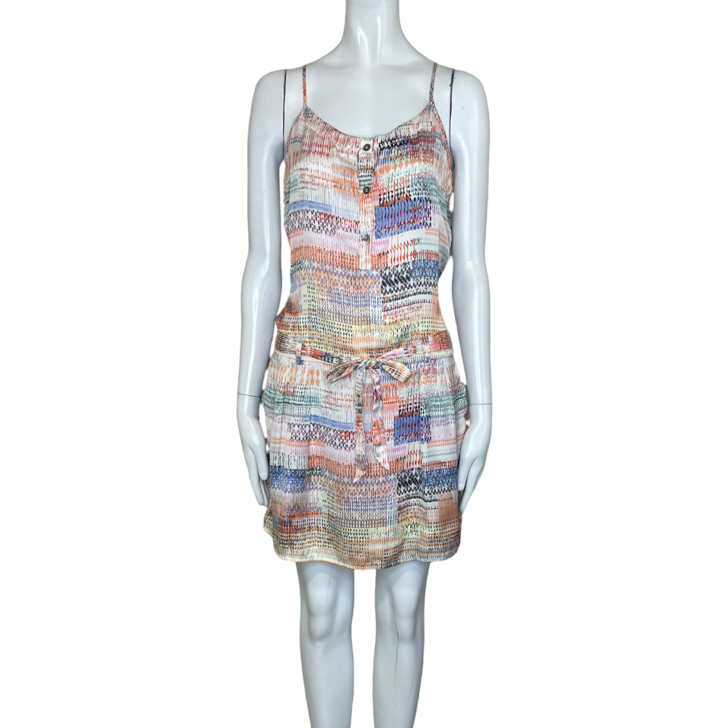 Vestido EDC by ESPRIT Estampado Lazo - Talla XS