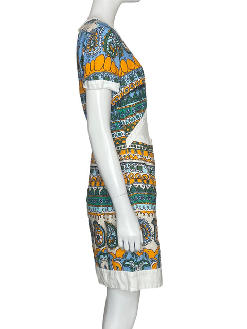 Vestido Staud CutOut Blanco - Talla 10