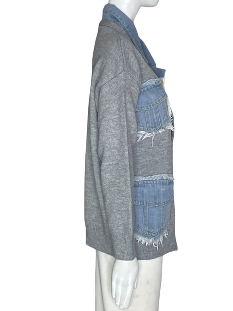 Chaqueta Stravaganza Bolsillos Gris- Talla U