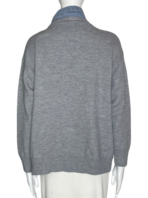 Chaqueta Stravaganza Bolsillos Gris- Talla U