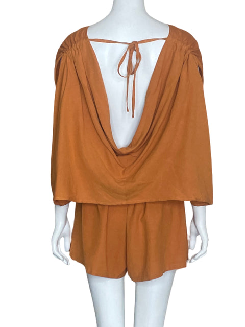 Romper Lalavon Fluido Marron-Talla S