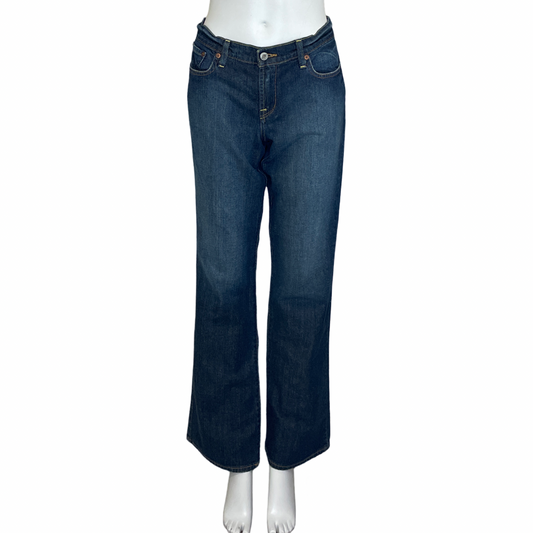 Pantalón LUCKY BRAND Denim Wide Leg Holgado Azul - Talla 8