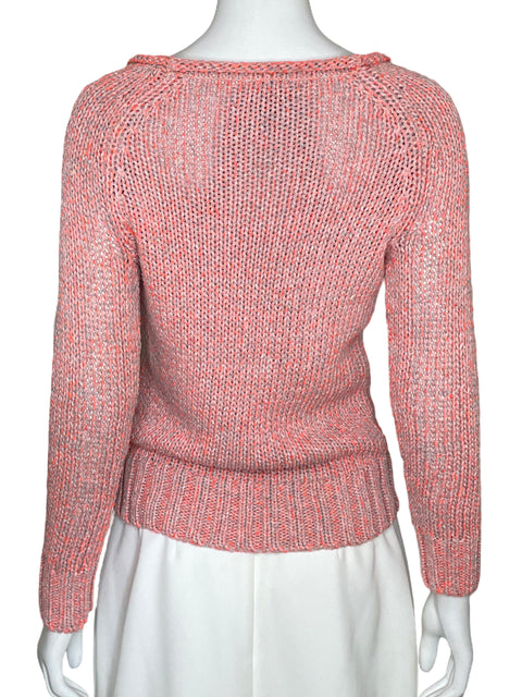 Sueter Armani Exchange Tejido Naranja-Talla S